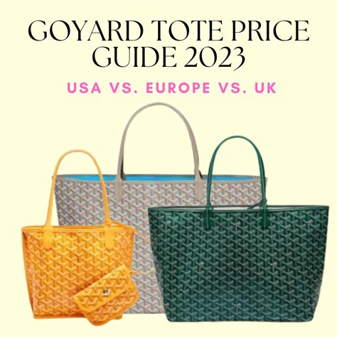 goyard tote bag light blue|goyard 233 bag price 2022.